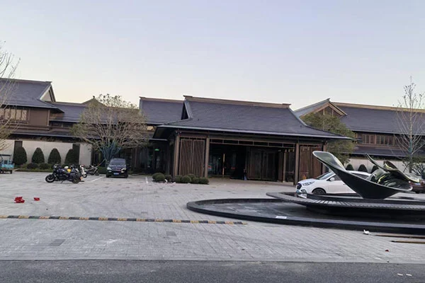 پروژه استخر هتل Blueway: Runquan Kaiyuan Mingting (شعبه شهر چای Longwu)